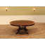 Round Mahogany Wood Dining Table
