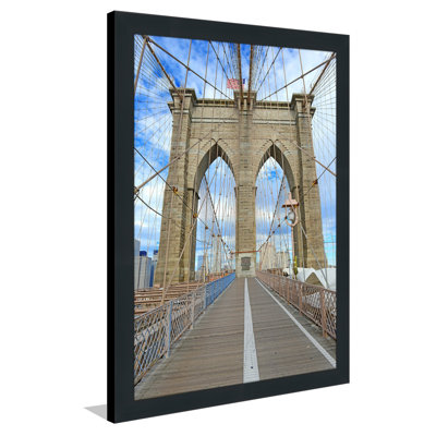 "Brooklyn Bridge 5" Framed Photographic Print