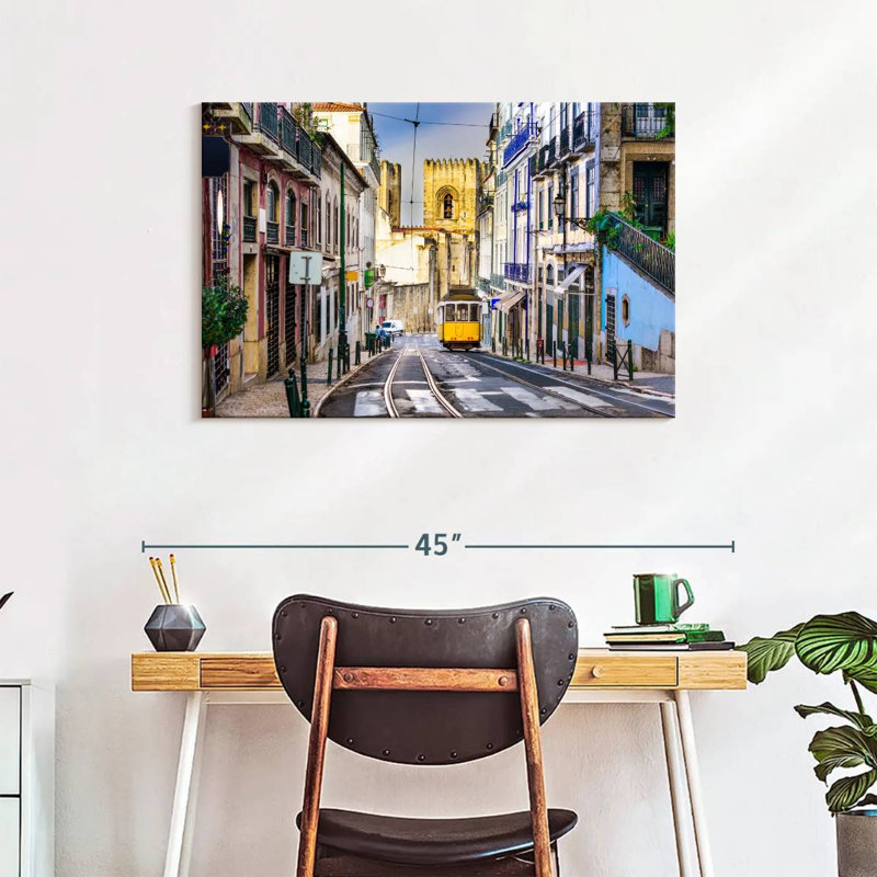 Sireci Old Lisbon Street, 24" H x 36" W