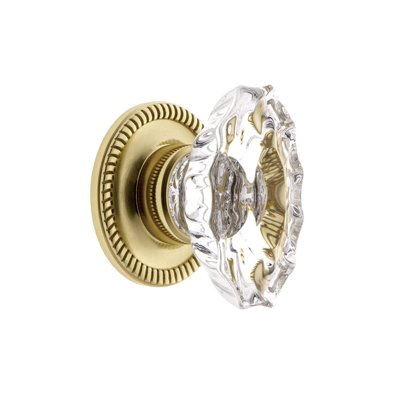 Biarritz Cabinet Knob, Polished Brass