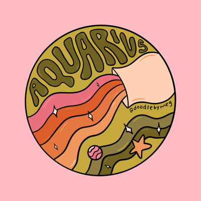 Doodle par Meg 2020 Aquarius