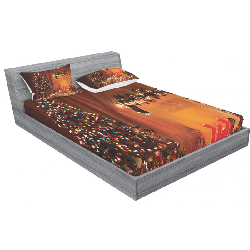 Microfiber Sheet Set, Full Sheet Set + Fitted Sheet + 2 Pillowcases