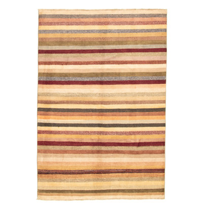 Tapis intérieur de la laine 20'7 po x 8 pi 3" à main one-of-kind-noué la 2010 Colum