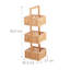 Bamboo Freestanding Bathroom Shelves