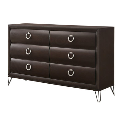 Dark Merlot Finish Dresser