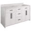 Ensemble de meuble-lavabo double 60 po Akalya-847649407