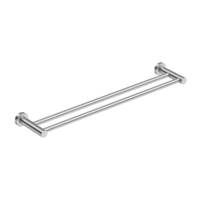 2 Double Wall Mounted Towel Bar
