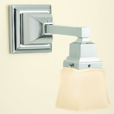 MLLW 2-Light Bath Sconce, Chrome
