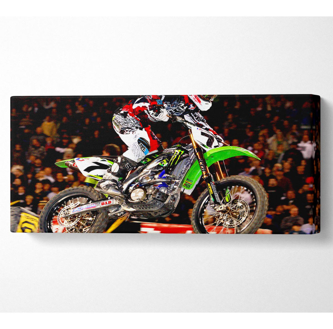 Motorcross James Stewart (Bubba) - Kunstdrucke auf Leinwand