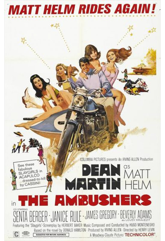 Affiche de film The Ambushers (11 X 17) - Article # MOVEJ7262