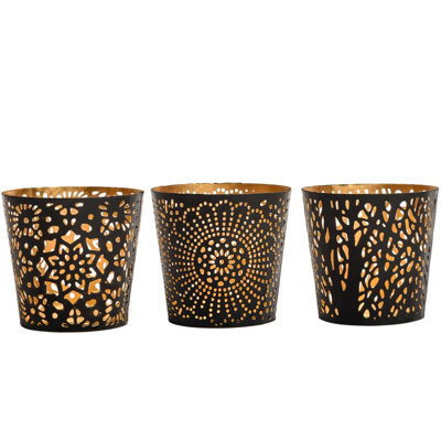 2.75'' H Metal Tabletop Votive Holder