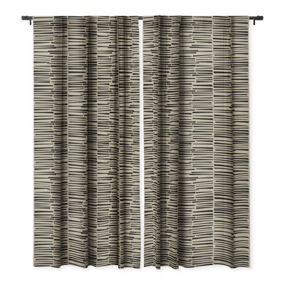 Bryliee Blackout Curtain Pair