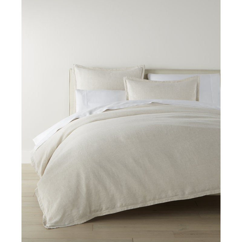 Linen Sham, Natural, Standard Sham