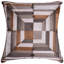 Ensemble de 4 housses de coussin en lin brodées de style scandinave 20 x 20 - Cadeau de décoration de Noël moderne