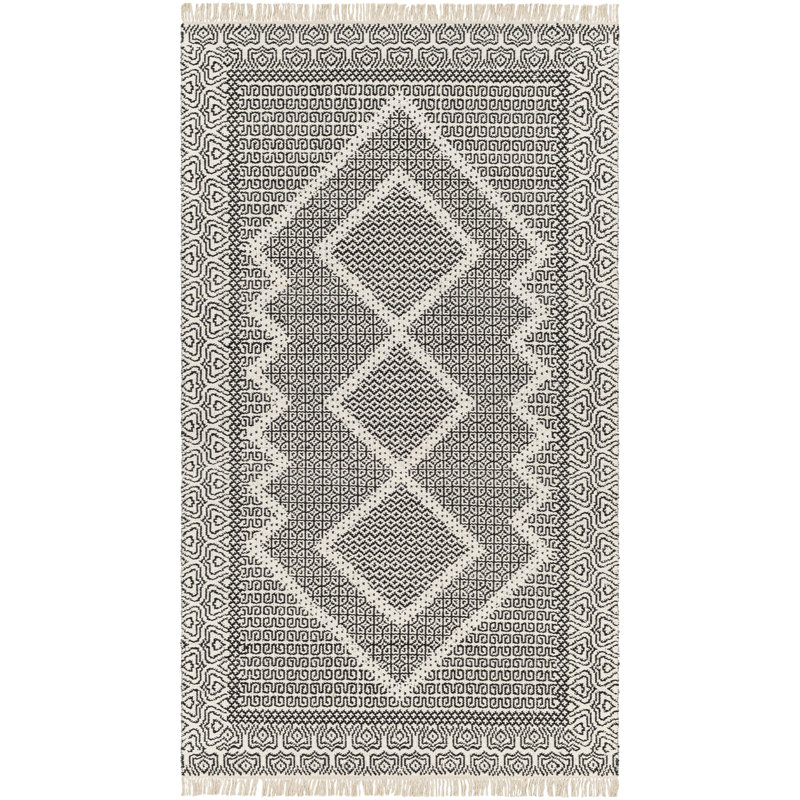 Gerre Wool Moroccan Indoor Rug, Rectangle 8' x 10'