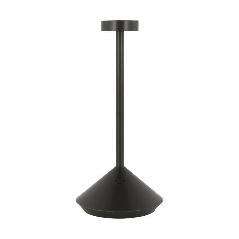 Moneta LED Table Lamp, 9" H x 4.3" W x 4.3" D