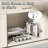 Chafing Dish Buffet Set 8 Qt 4 Pack Stainless Steel,buffet Servers And Warmers Chaffing Servers With Covers Folding Stand Food Warmer For Parties Buffets