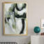 Toile encadrée de qualité supérieure vert onyx I - prête à être accrochée-972272571-1026016085