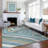 Machine Washable Indoor/Outdoor Chantille ACN2467 Mid-Century Modern Rug-478137763-478137775