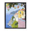 Cadre flottant Coastal Italian Sea View, design par Riley B-75783926-75783911