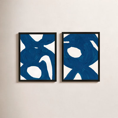 Goodall "Blue Harmony" 2-Piece Print Set