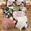 Ensemble de courtepointe 3 pièces Floral Botanical Boho Farmhouse-122256898-122256895