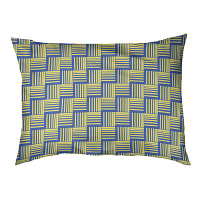 Cheng Geometric Polyester Pet Bed