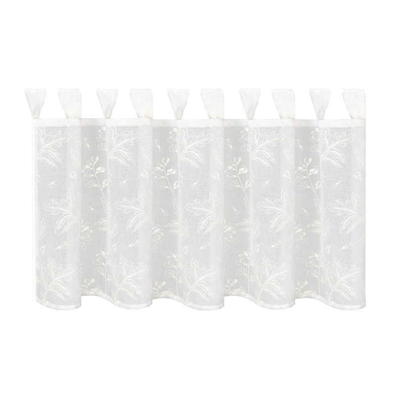 Anab Floral Tailored Kitchen Curtain