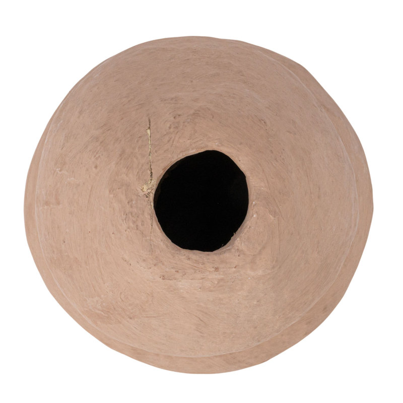 Mysaria Paper Mache Table Vase, 13" H x 8" W x 8" D