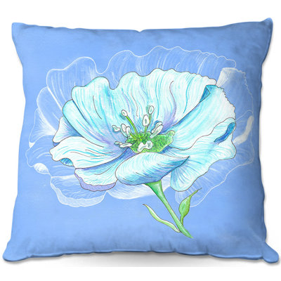 Coussin décoratif floral