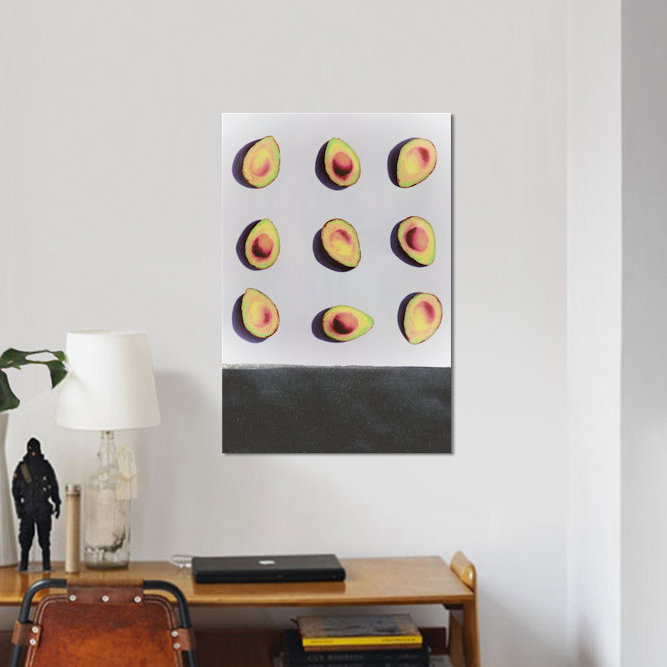 « fruit ii », reproduction d’art sur toile, H 18 po x l 12 po x P 1,5 po