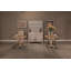 Square Solid Oak Dining Table-1707254033
