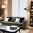 69" Adjustable Arch Floor Lamp with Brushed Nickel Finish, Directional Shade, Weighted Base, UL Listed