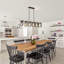 Hope 6 - Light Black Kitchen Island Pendant