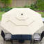 Parasol de patio à 3 niveaux 10 pi Ocilla-925422231