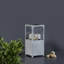 Petite lanterne grise antique en fer-120644838