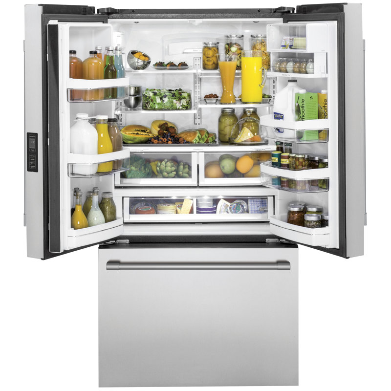 Monogram 36" Counter-Depth French-Door Refrigerator, Statement