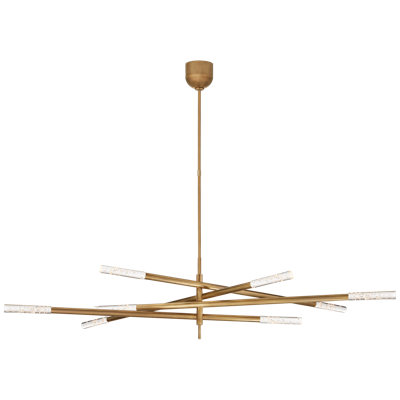Kelly Wearstler Rousseau Grande Eight Light Articulating Chandelier