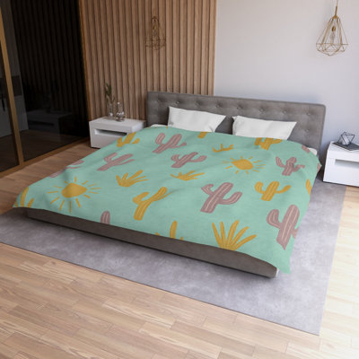 Microfiber Duvet Cover Boho Style, Design 20