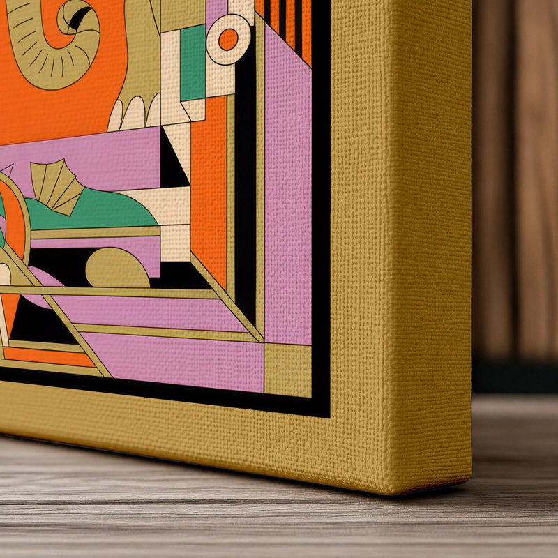 Print, 18x12 - 45.7 x 30.5 cm, Ochre Border