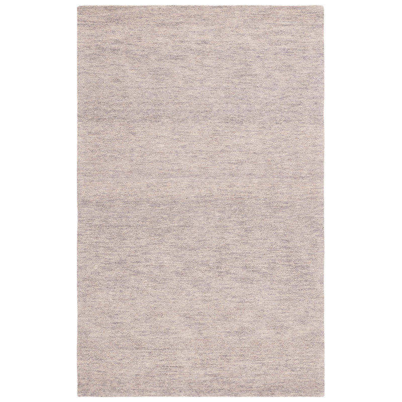 Xaviour Natural Fiber Hand Tufted Jute Cotton Solid Color Rug in Gray, Runner 2'3" x 9'