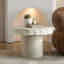 Table basse moderne en fibre de verre sans assemblage