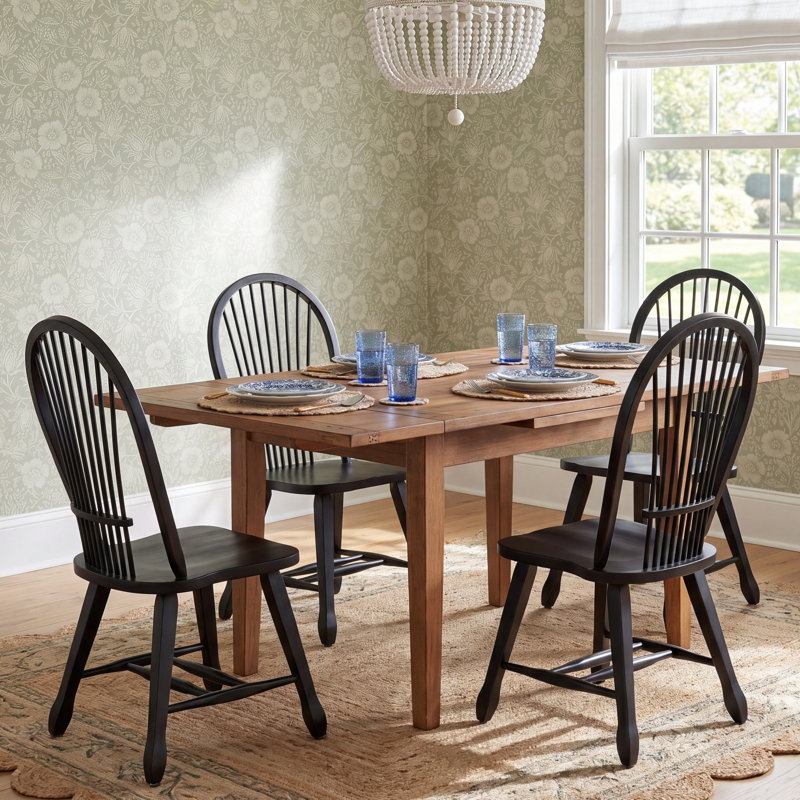 Makira 4 Person Rectangular Dining Table Set