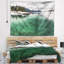 Tapisserie en polyester avec accessoires de suspension-28489362