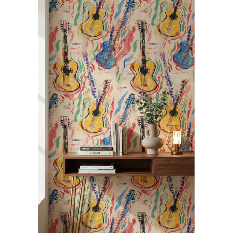 Décoration murale Guitars Vibrant