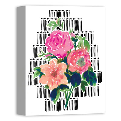Wild Flower Bouquet - reproduction sur toile
