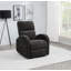 Fauteuil inclinable électrique gris anthracite Grant-370866444