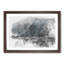 Story Bridge in Brisbane Australia in Abstract - Framed Print-55730399-55730403