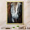 «Keeng Grey Brown Horse Serenity», reproduction sur toile