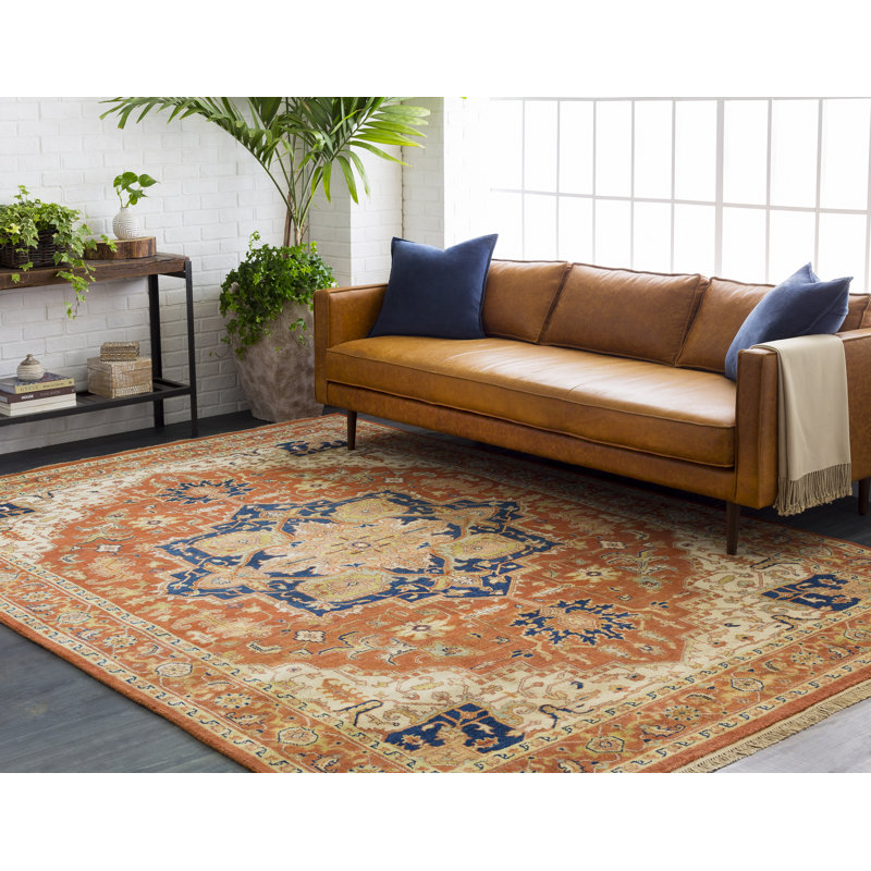 Zeus Wool Geometric Area Rug, Runner 2'6" x 8'
